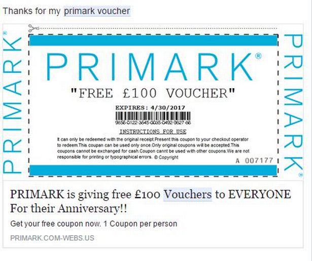  Even if you comply with this request to click on the link, you will not get to claim the promised voucher