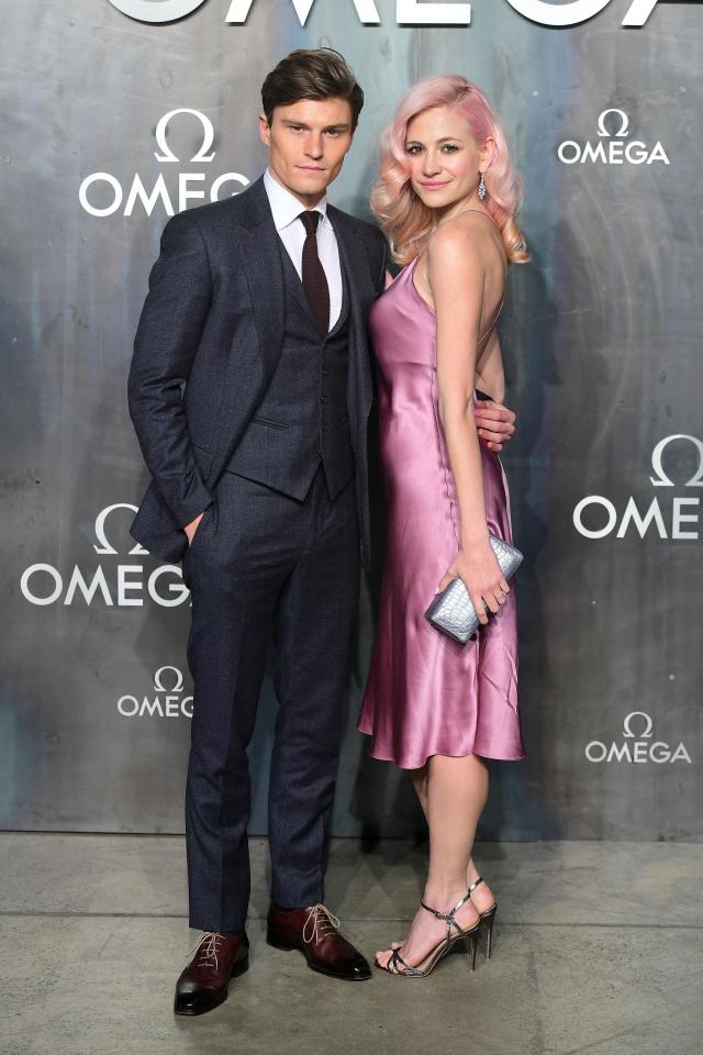  Pixie Lott and fiancé Oliver Cheshire were the definition of couple goals as they attended the 60th anniversary of the OMEGA Speedmaster on Wednesday night