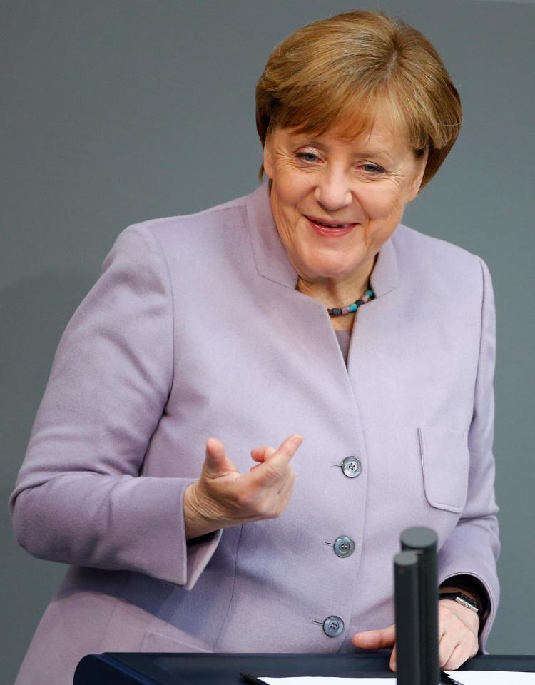  But Angela Merkel said EU leaders planned on playing hardball over the so-called 'divorce bil'