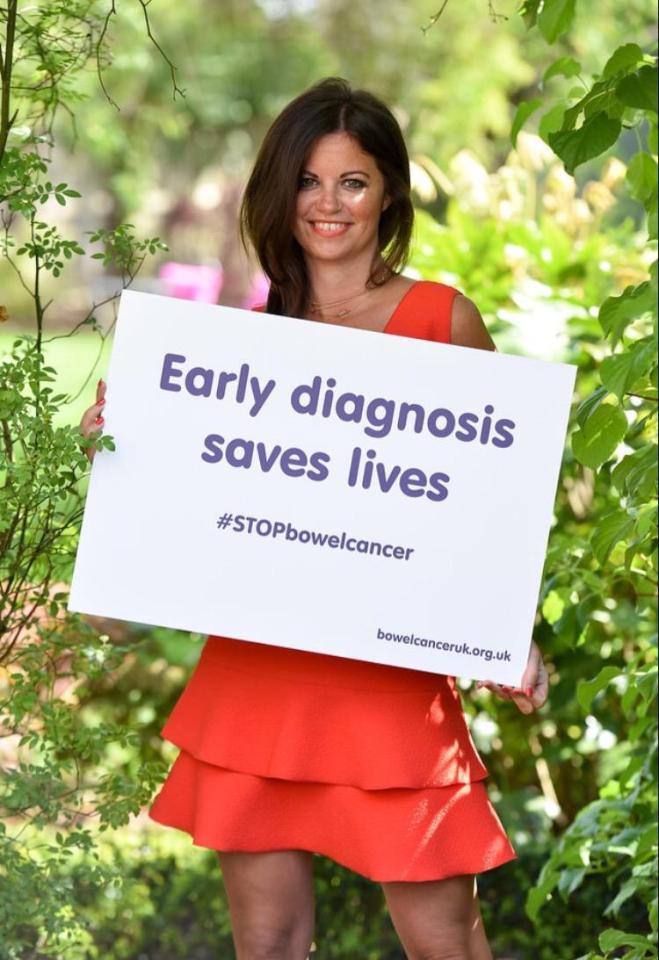  The stunning mum-of-two wants people to learn the signs because early diagnosis really does save lives