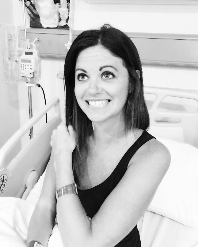  Just last month the 35-year-old learned her cancer had spread to her lungs, meaning she's now stage four bowel cancer