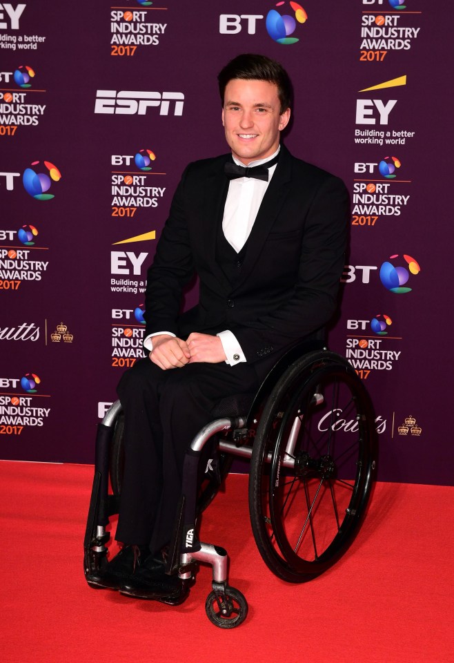 Paralympic champion David Weir