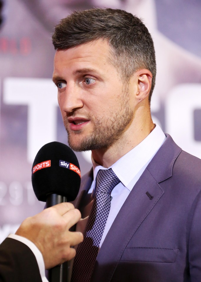 Carl Froch reckons the Ukrainian may stil have the edge over Joshua