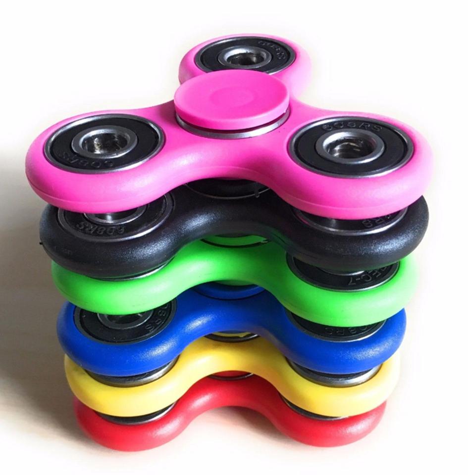  Fidget spinners are the latest must-have toys, and cost as little as £1