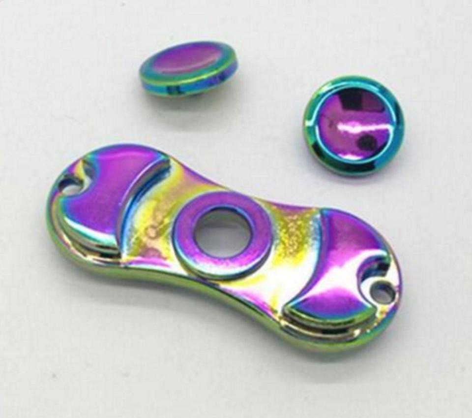  Fidget spinners come in a variety of shapes and sizes