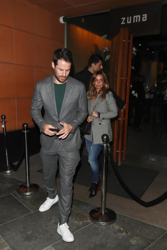  Louise and Jamie were seen out in London last night - and they headed to a fancy restaurant