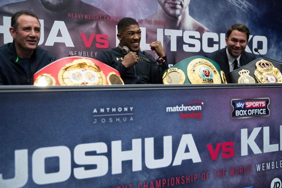  After he fights . . . Anthony Joshua set to fight again, but who could be his opponent?