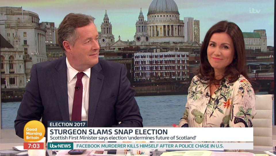  Piers also got into some hot water for discussing Theresa May's new hair cut