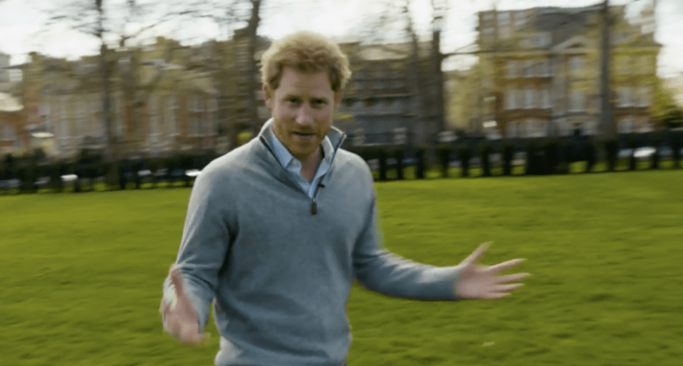  Prince Harry in message to Virgin Money London Marathon runners for Heads Together