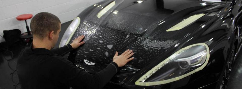 Car detailers can use a virtually invisible film to protect your car from abrasions 