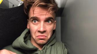  Prankster Joe Sugg decided to play a trick on his best friend who had been M.I.A. after getting a new girlfriend