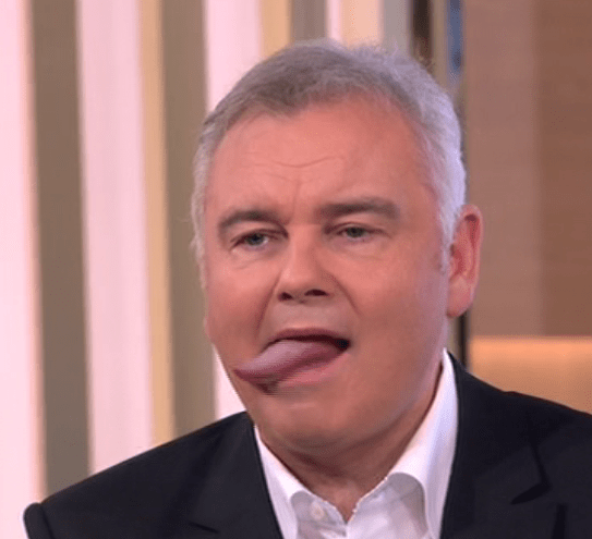  Some viewers couldn't look beyond the size of Eamonn's tongue, with some naughtily claiming Ruth was a "lucky lady"