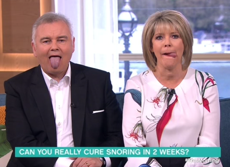  This Morning viewers were left baffled by a surgeon's bizarre anti-snoring techniques