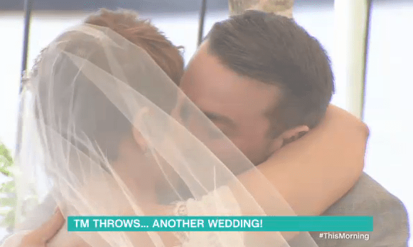  The couple shared their big day with the whole country