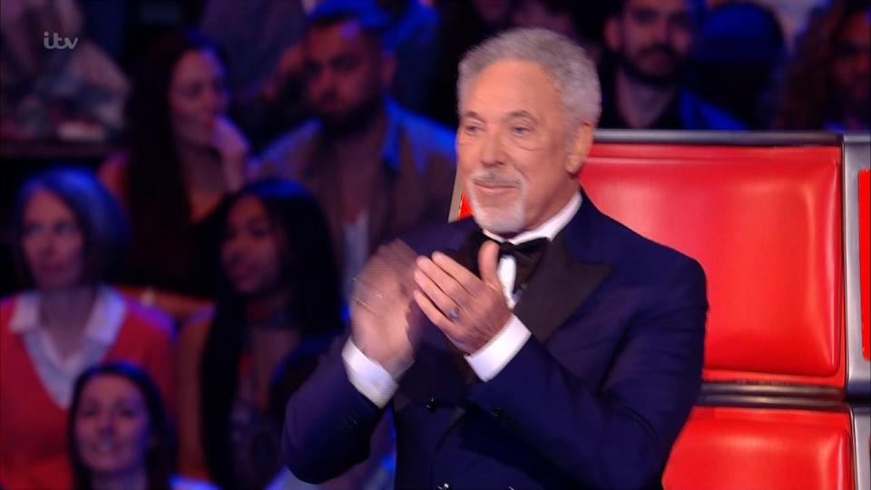  Tom Jones accidentally swore on The Voice final