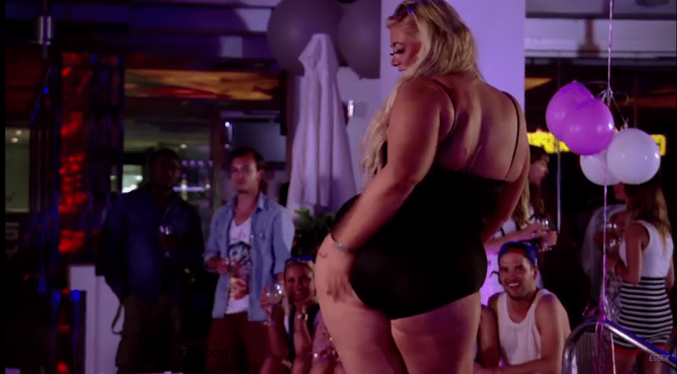  Gemma flaunted her curves on the ITVBe reality show