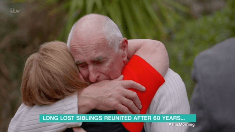  Viewers teared up at the moment Ron Williams was reunited with his siblings