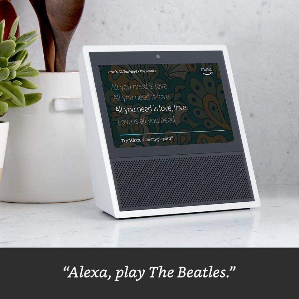  Alexa's great for anyone who wants to hear digital versions of Beatles hits pumped through small speakers