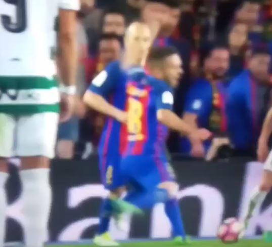  Jordi Alba won one of the worst penalties ever