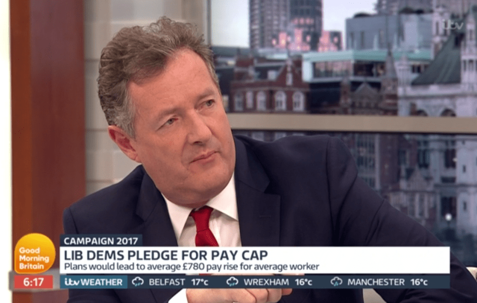  Piers Morgan also had a go at trying to pin down exactly how many people this would benefit