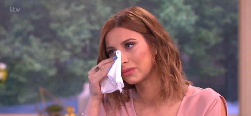  Ferne broke down in tears on This Morning today