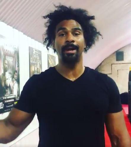  David Haye said he will take it step by step on his road to recovery