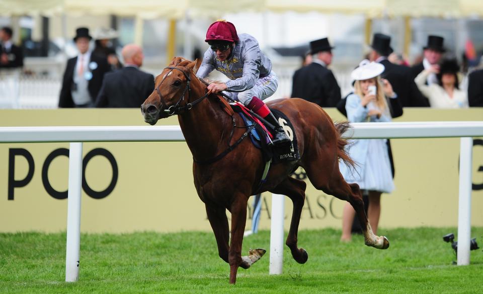  Hugo Palmer will be hoping to revive the fortunes of last year's 2,000 Guineas winner Galileo Gold