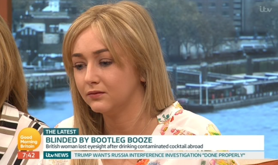  Hannah shared her story on Good Morning Britain