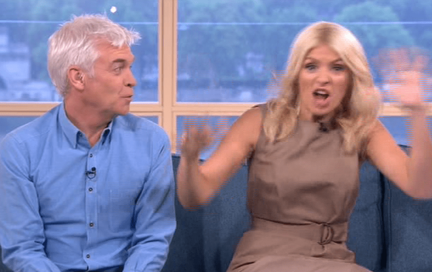  Holly Willoughby revealed Phillip Schofield tried to spook her as she went to the loo