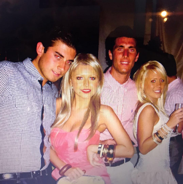  James 'Arg' Argent shared an amazing throwback snap of himself and Kate Wright