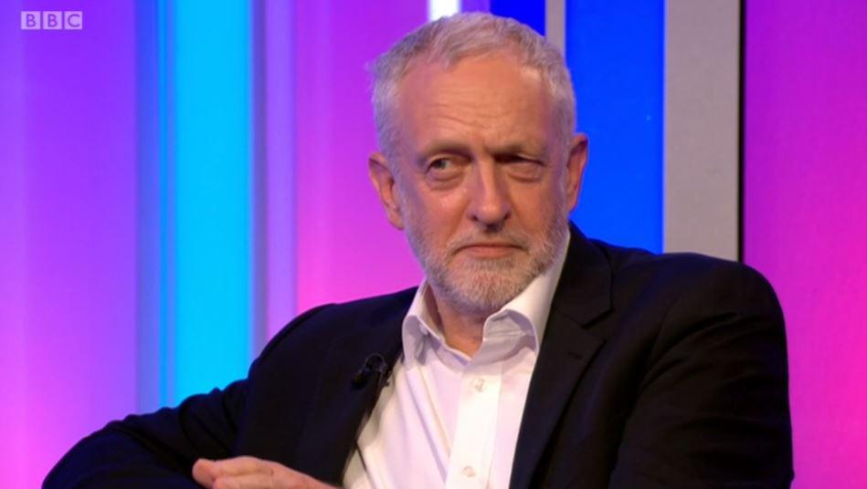 Jeremy Corbyn tonight appeared on The One Show