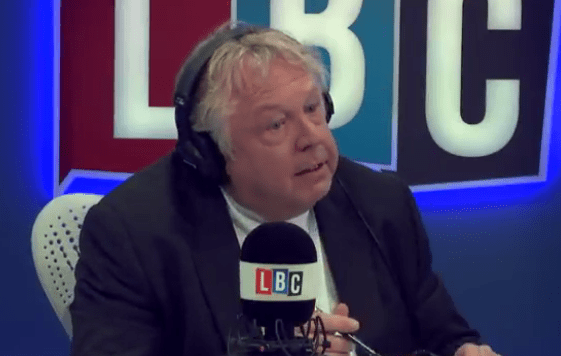  Nick Ferrari quizzed the PM live on air today