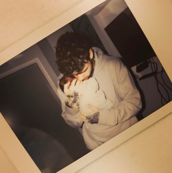  Liam and Cheryl have thus far shared only one photo of their baby