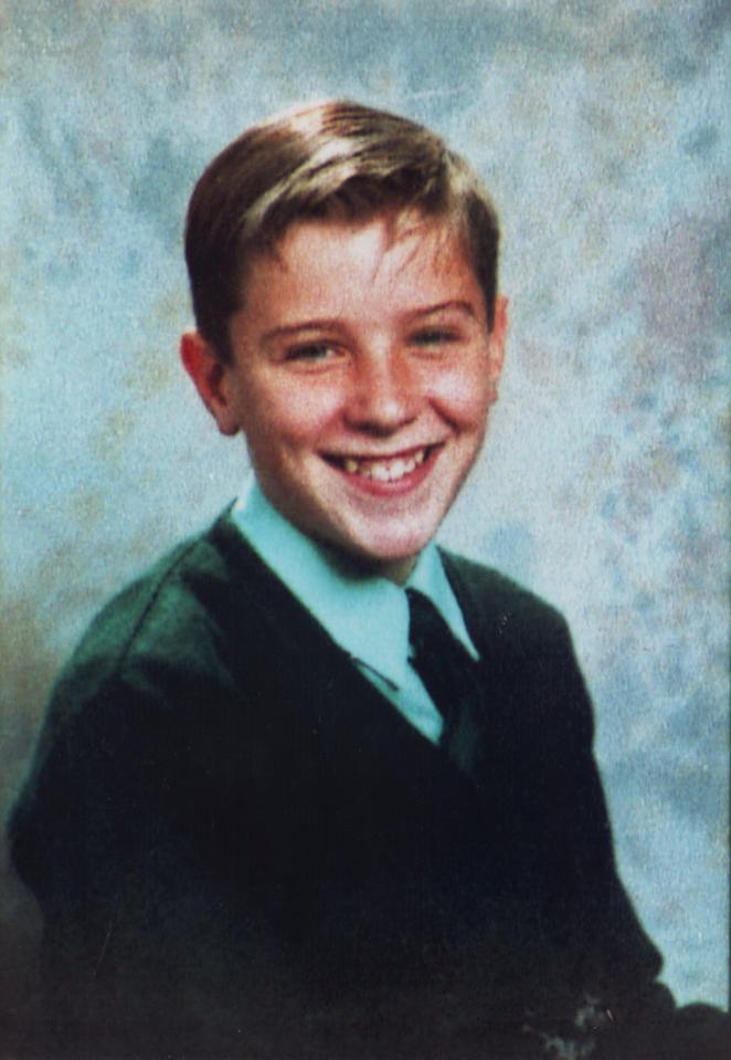  Twelve-year-old Tim Parry who was killed by a bomb planted by IRA terrorists in 1993