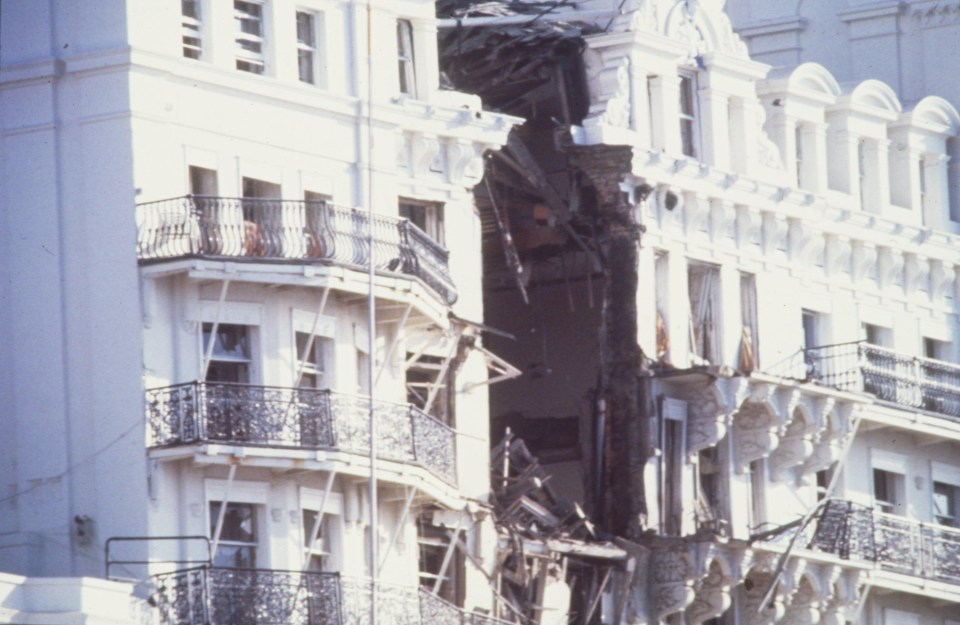 The IRA bombed Brighton’s Grand hotel in 1984