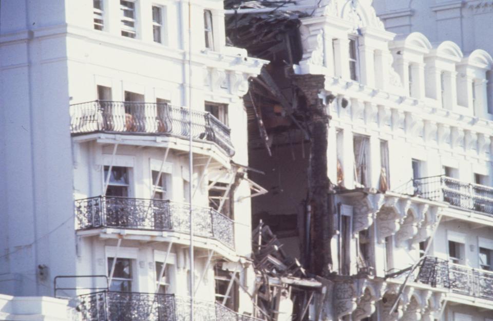  The IRA bombed Brighton's Grand hotel in 1984