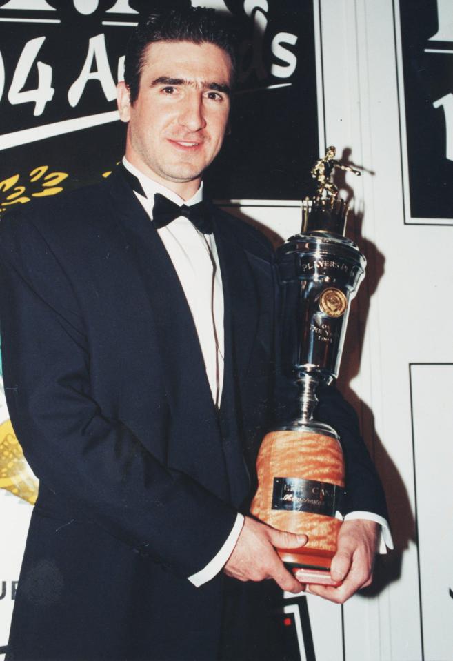 Eric Cantona was PFA Players' Player of the Year when he came back from ban