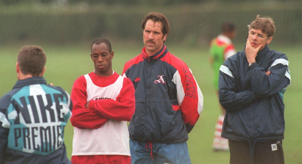 Tony Adams has said that rather than have confrontation, Arsene Wenger moved the time of training to suit Ian Wright