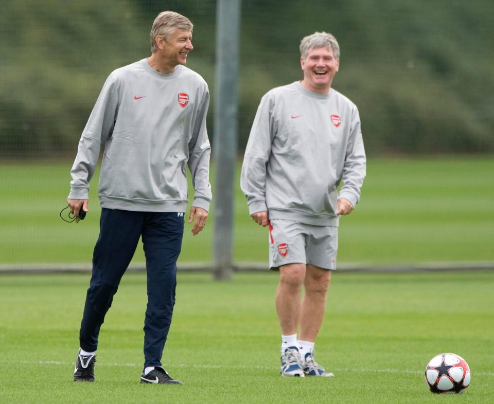 Adams approached Wenger again when Pat Rice retired