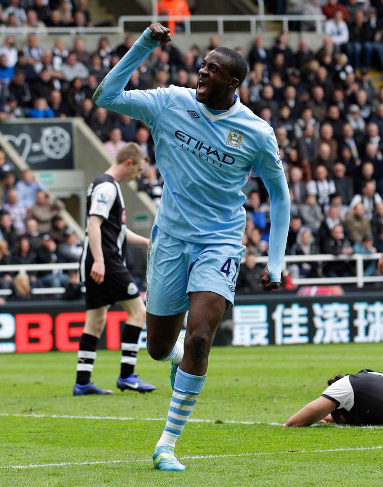  Yaya has scored 81 goals in all competitions for City