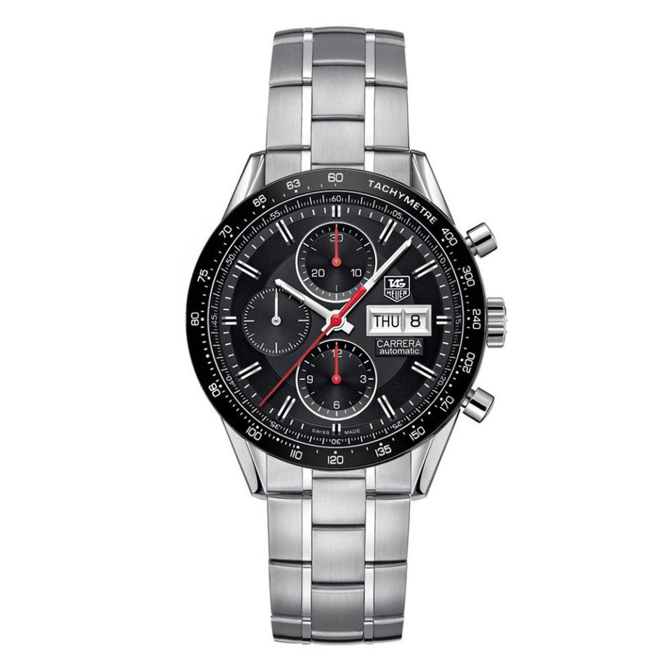 Keval also splashed out £3.4k on a swanky Tag Carrera watch