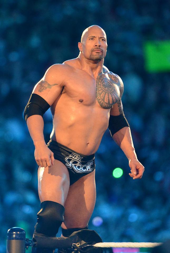  Dwayne shot to fame as a wrestler known as The Rock