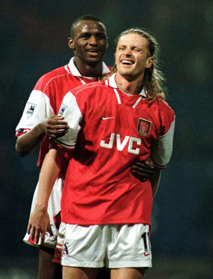 Emmanuel Petit once turned up midway through a training session, but Wenger shrugged his shoulders