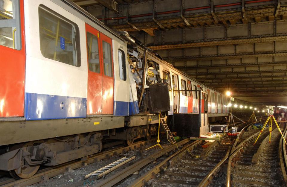  Richard said he could still the remember 'the screams and blood running down the platform'