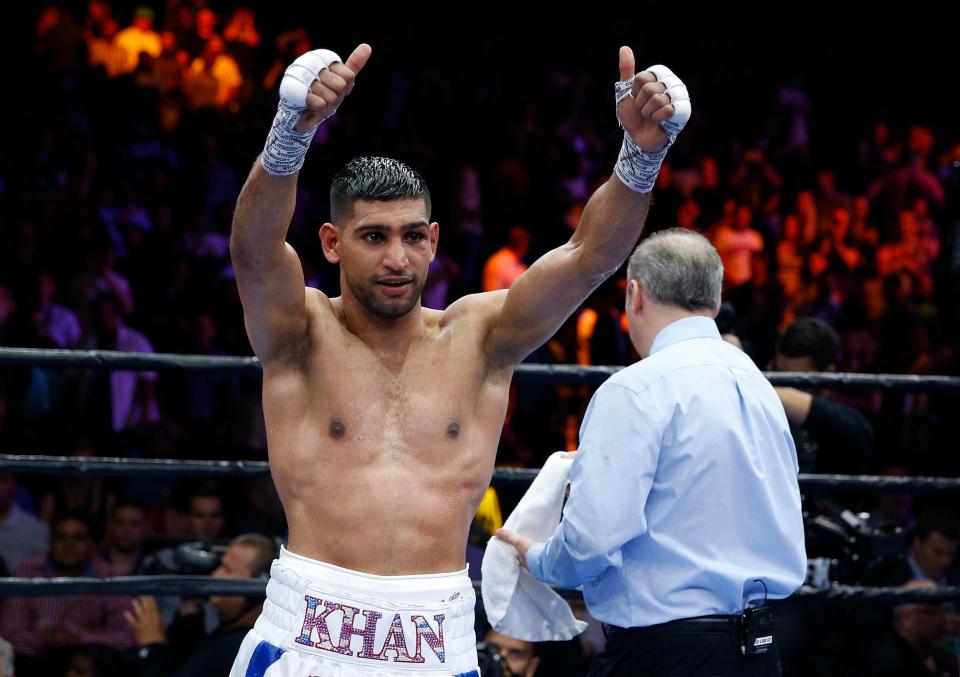 Amir Khan has said he will put Kell Brook 'in his place' if the two ever fight in a boxing ring