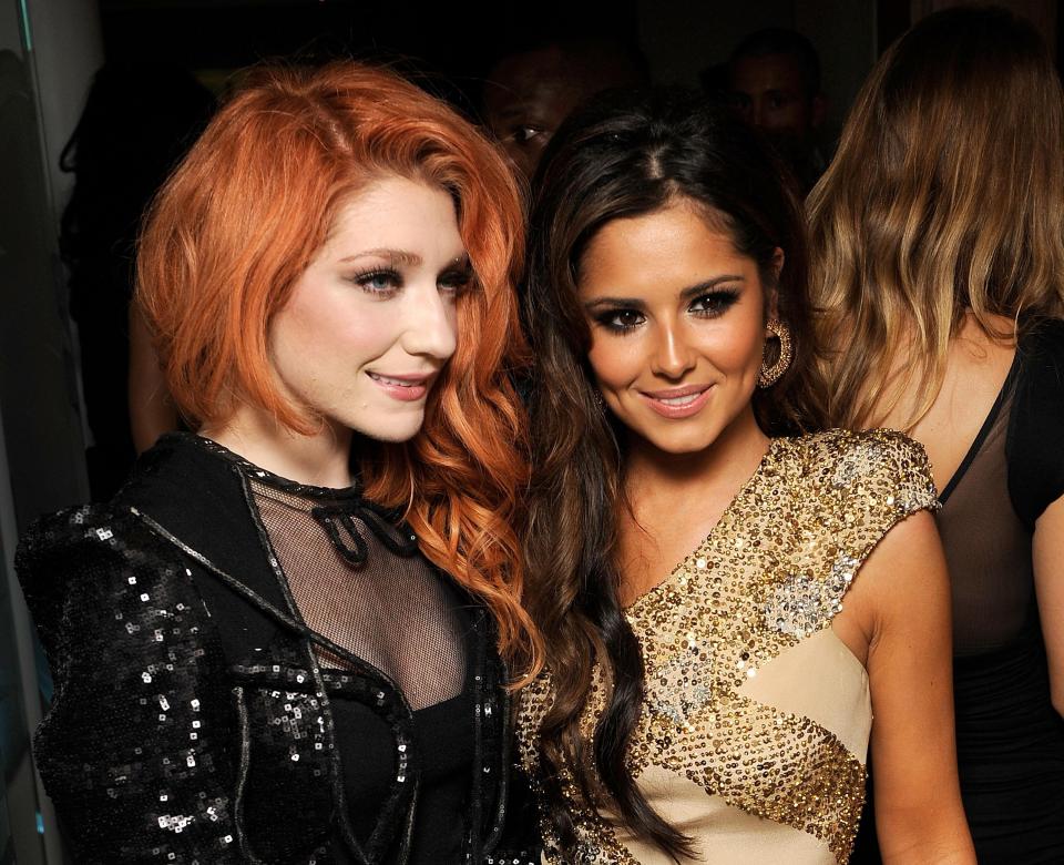  Nicola with Cheryl Cole back in 2010