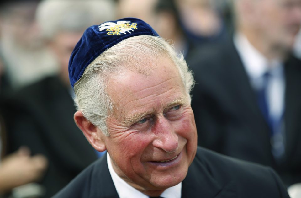  Prince Charles - pictured here at a funeral in Jerusalem in 2016 -  has had his state visit Israel cancelled