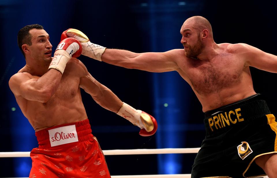  Fury dethroned future boxing Hall of Fame resident Wladimir Klitschko