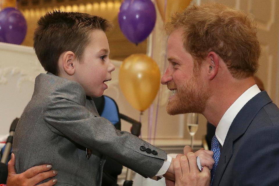  Last year... Harry gets to know terminally ill Ollie