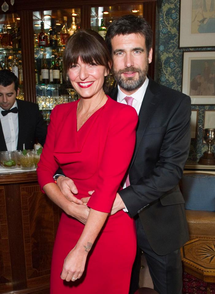  Davina McCall and her ex-husband Matthew Robertson